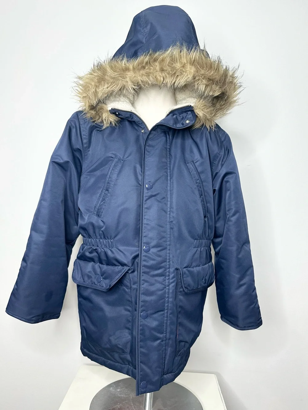 Children’s Place Boys Navy Jacket 10/12 - L